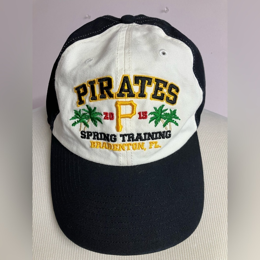 Pirates Spring Training (2015) Baseball Cap, OS, Black/White/Gold⚾️